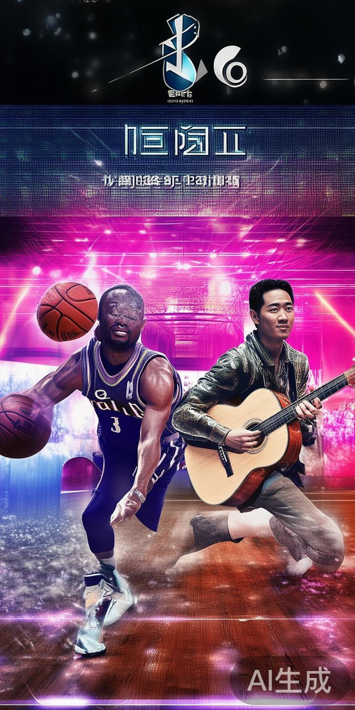 韦德与古巨基亮相腾讯体育引发粉丝热议和热烈反响 韦德作为NBA著名球星,凭借其出色的球技和个人魅力